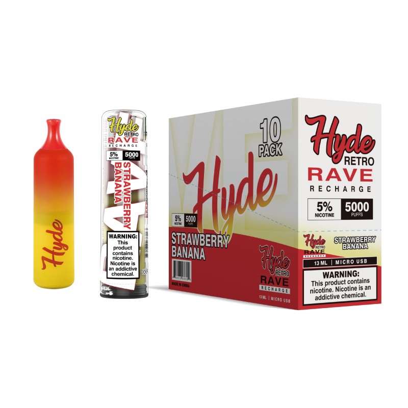 Hyde Retro Rave Recharge Strawberry Banana Review